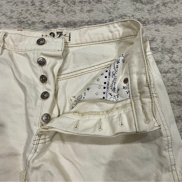 Free People Brea Cut Off Denim Skirt - Picture 9 of 15